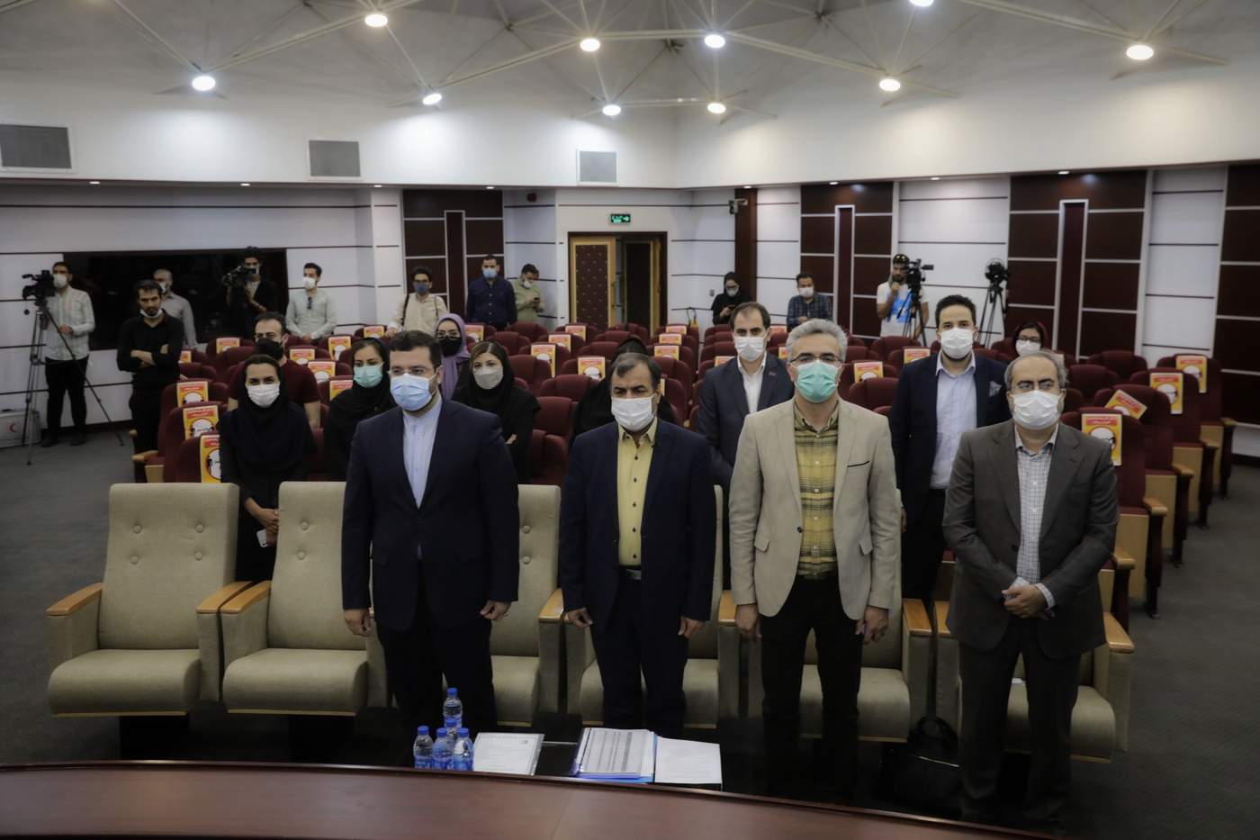 برگزاری نشست خبری اجرای طرح "نذر آب4" با حضور دبیرکل هلال‌احمر/ گزارش تصویری